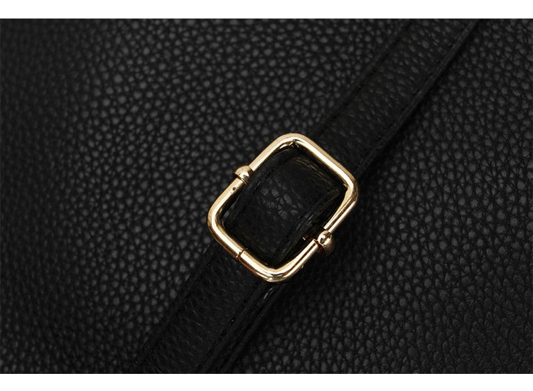 Cartoon Mickey Minnie Sequin Leather Purse Handbag