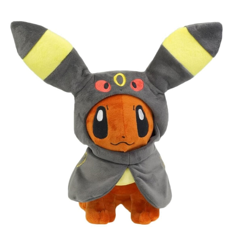 Cute Pokemon Eevee Cosplay Suit Plush Stuffed Doll