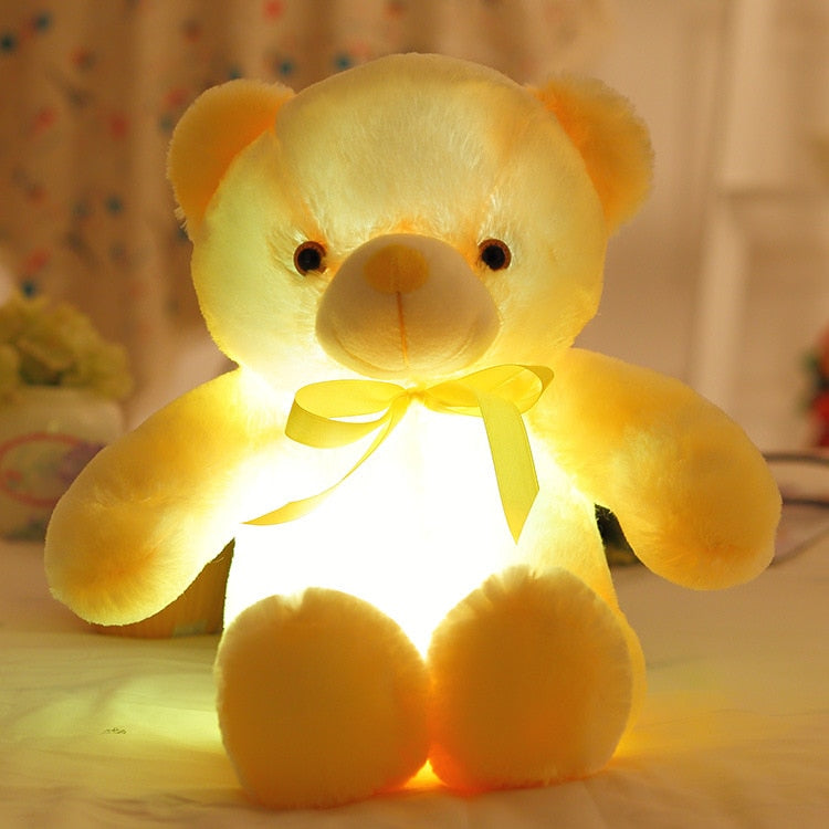 Cute Bear LED Light UP Stuffed Doll