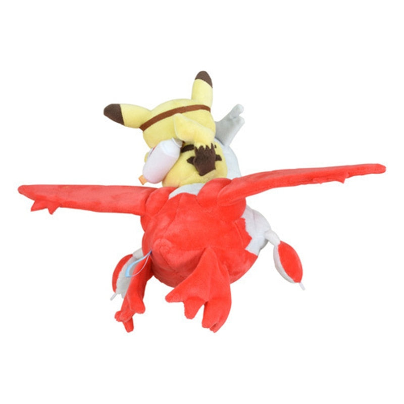 Cute Pokemon Pikachu Ride Latios Latias Lapras Plush Stuffed Doll