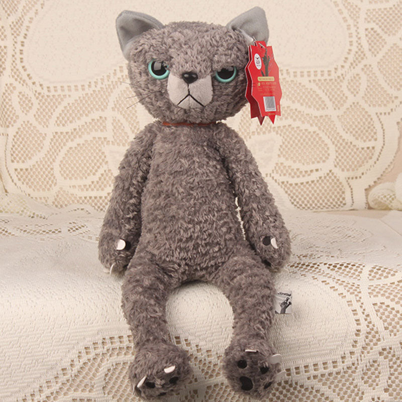 Funny Angry Cats Neko Stuffed Plush Paw Soft Doll Gifts
