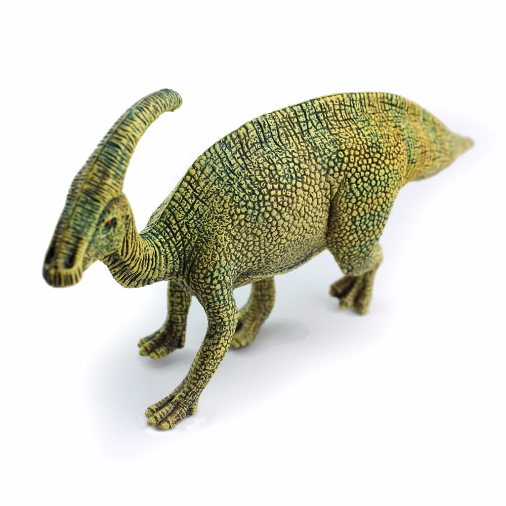 Green Parasaurolophus Dinosaur Model Toy Figures