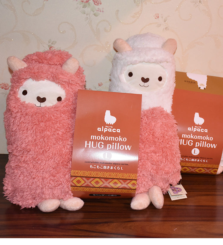 Cute Alpaca Aromatherapy Hug Pillow Plush Stuffed Cushion Doll