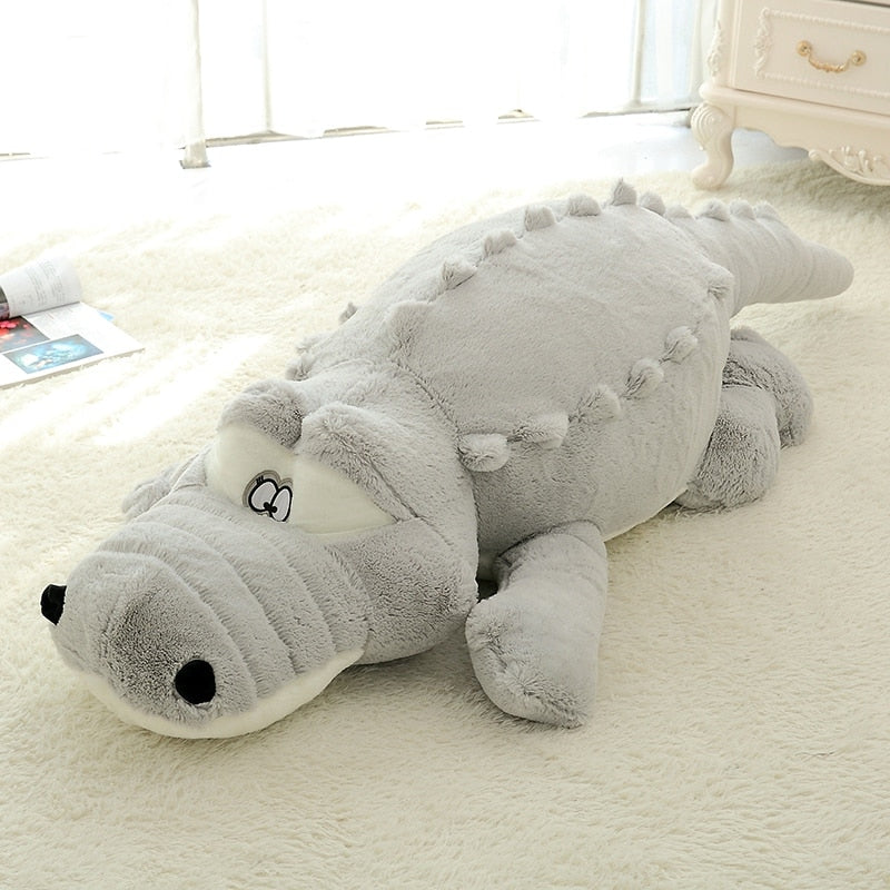 Giant Crocodile Lying Soft Plush Stuffed Pillow Dolls