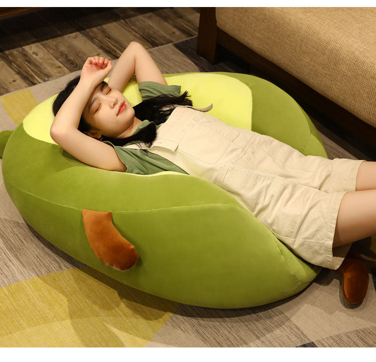 Cute Cartoon Fatty Avocado Large Size SOft Plush Stuffed Pillow Doll