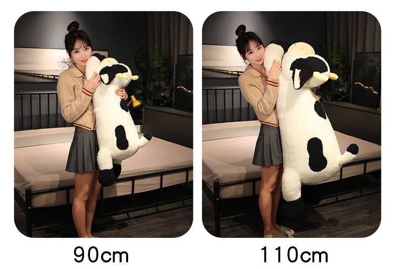 Lovely Giant Cattle Milk Cow Large Size Stuffed Plushie Doll Toy
