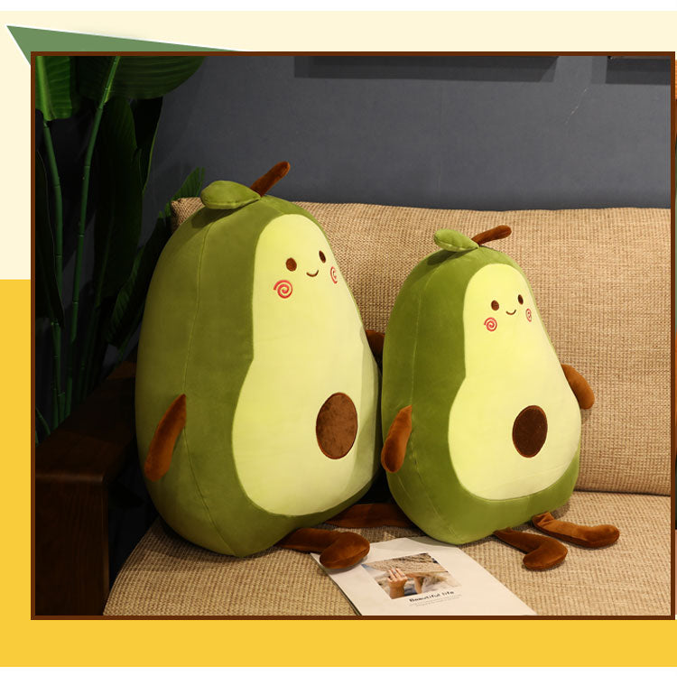 Cute Cartoon Fatty Avocado Large Size SOft Plush Stuffed Pillow Doll