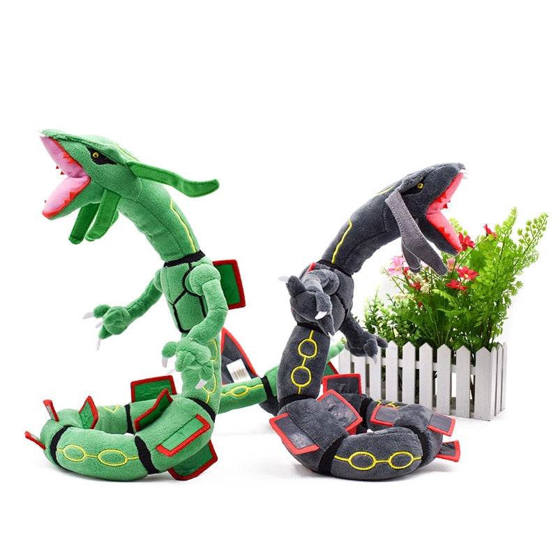 Mega Rayquaza and Rayquaza Plush Stuffed Doll Gift