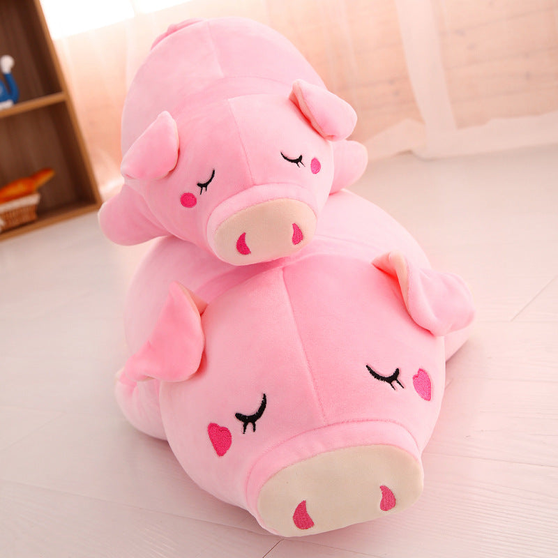 Cute Baby Pig Soft Cotton Plush Stuffed Doll Pillow