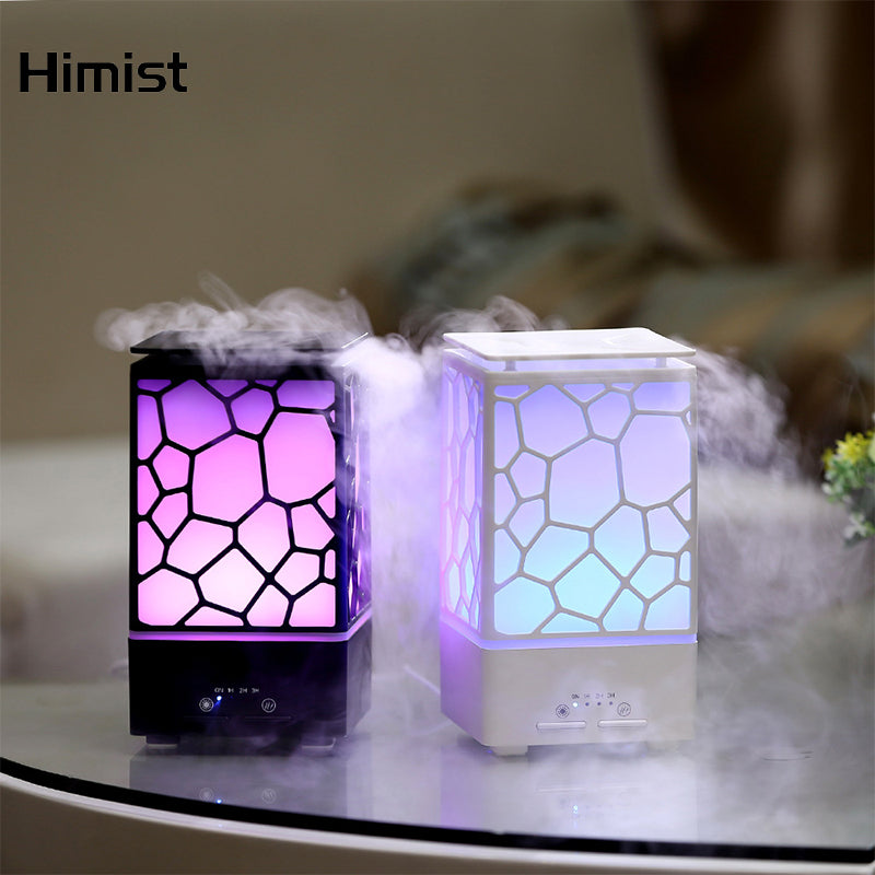 Color Changing 200mL Ultrasonic Aroma Diffuser Mist Maker LED Light Humidifier