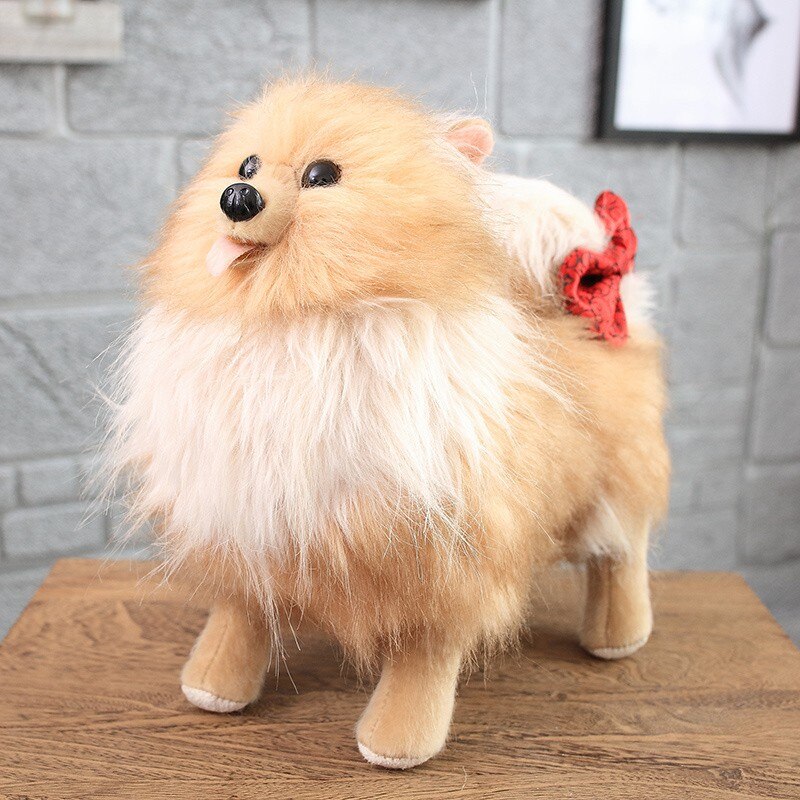 Simulation Puppy Dog Plush Stuffed Toy Gift for Dog Lovers