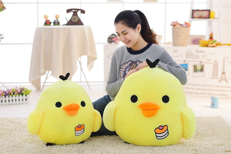 Cute Yellow Chicken Rooster Plush Doll Stuffed Kids Toys for Children