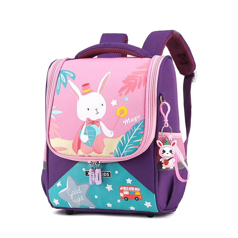 Cute Cartoon Dinosaur Rabbit Kindergarten Kids Backpacks School Bag