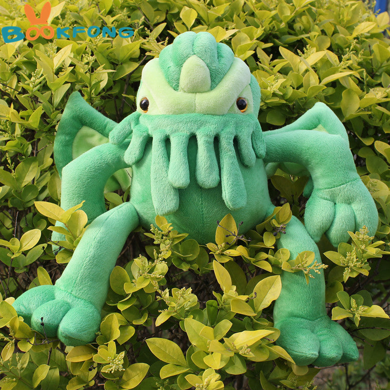 Green Cthulhu 14 Inch Soft Plush Stuffed Doll
