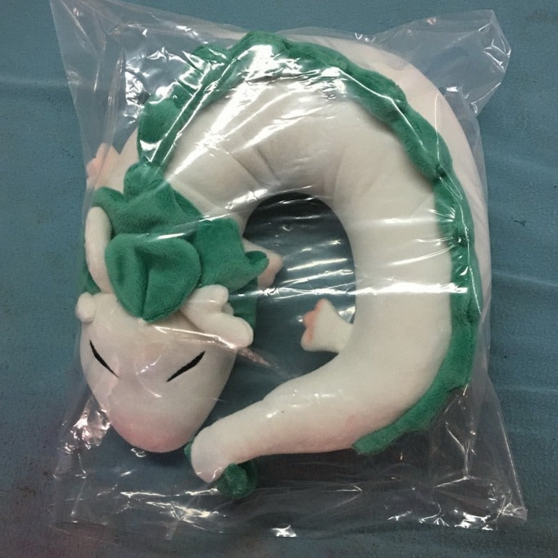 Cartoon Anime Haku Dragon Plush U Shape Pillow Doll
