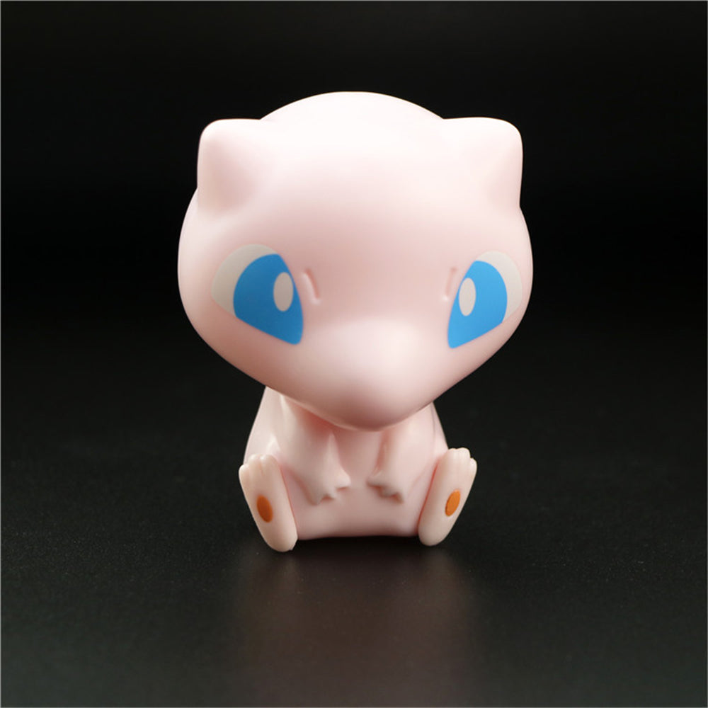 8 Pcs Pokemon Pikachu Squirtle Gengar Mew Psyduck Rowlet Action FiguresToys Gifts