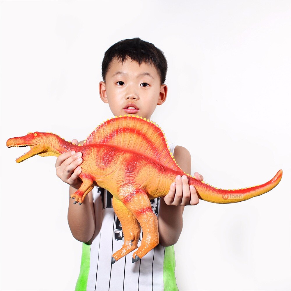 Giant Spinosaurus Dinosaur Soft Plastic Model Figures