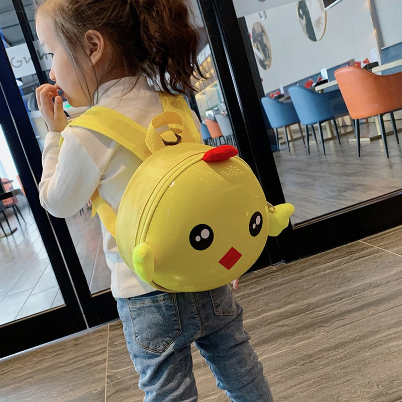 Cute Cartoon Animal Eggshell Kindergarten Kids Backpack School Bag