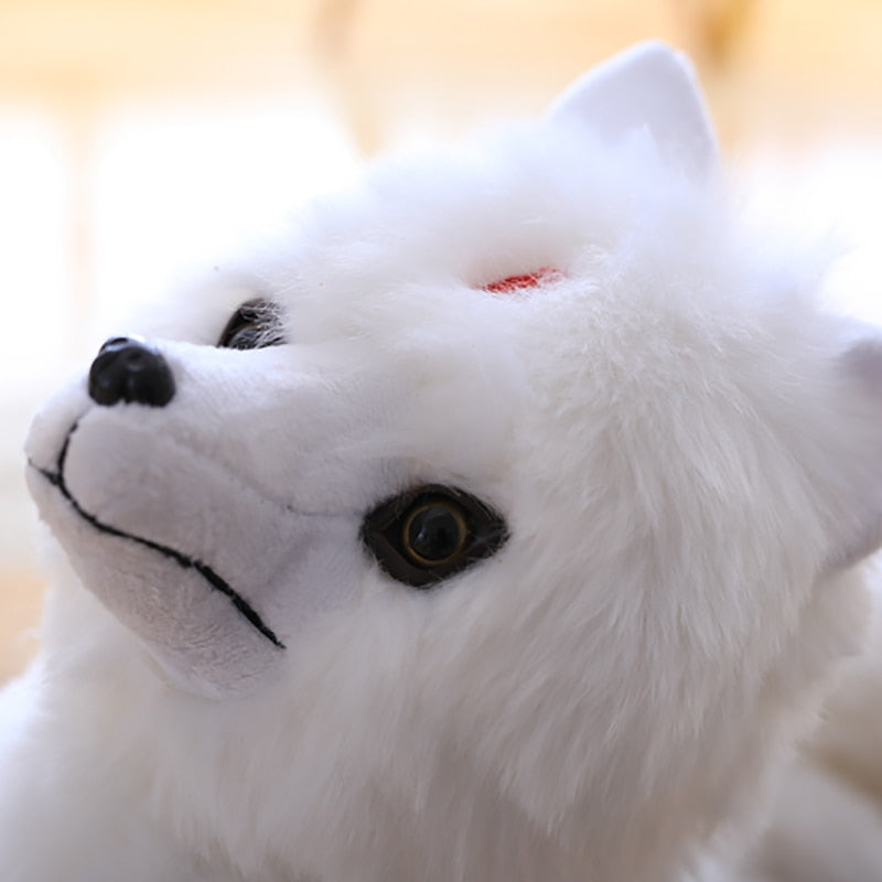 Super Cute Kyuubi Kitsune Nine Tails Fox Soft Plush Stuffed Toy Doll