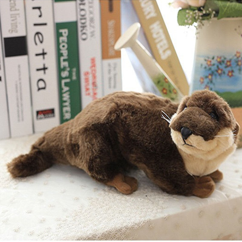 Lifelike Lutra Lontra 40cm Plush Stuffed Doll Toy