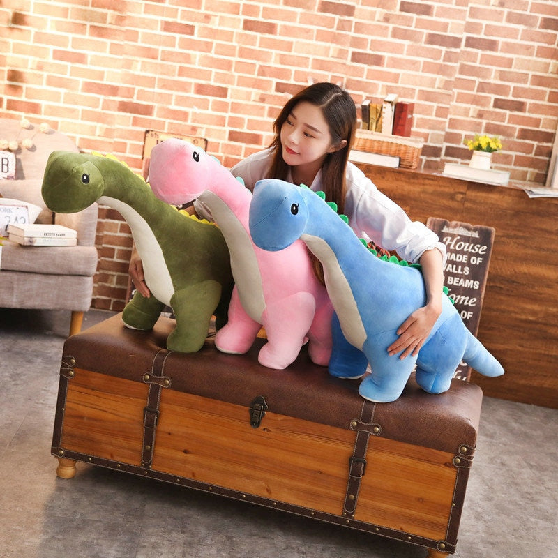 Long Neck Brachiosaurus Dinosaur Stuffed Plush Dolls Gift