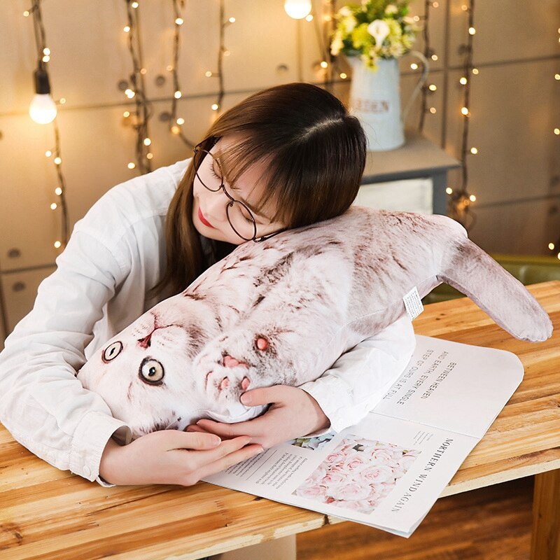 Cute Pet Dog Cat Shape 50cm Stuffed Doll Cushion Pillow