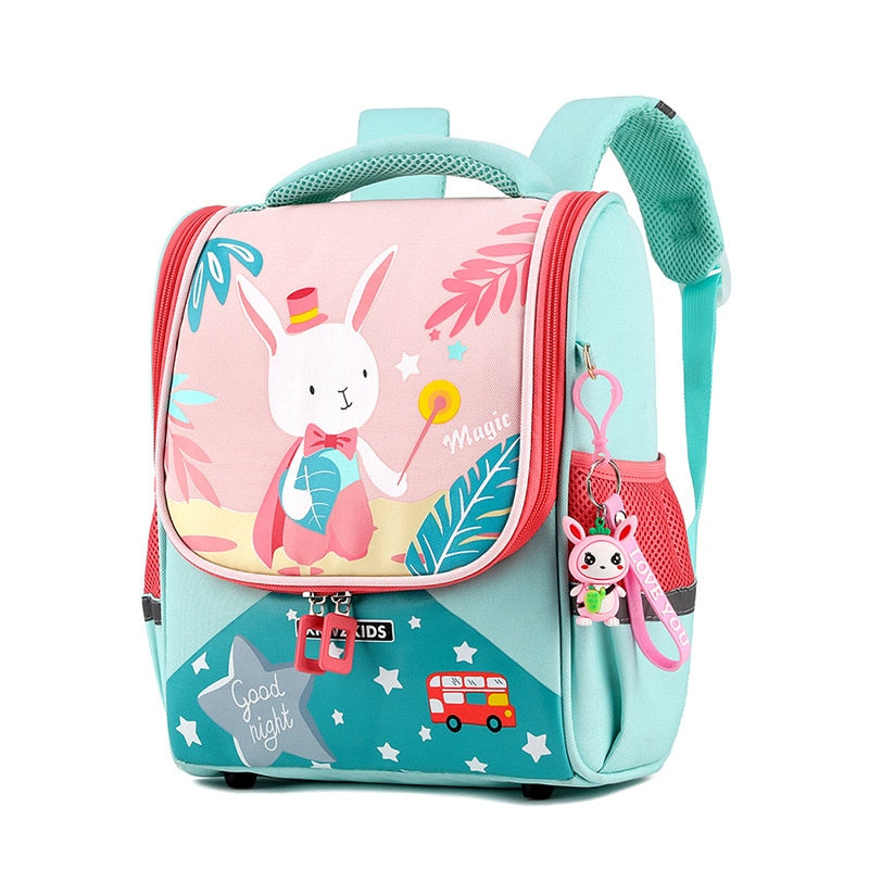 Cute Cartoon Dinosaur Rabbit Kindergarten Kids Backpacks School Bag