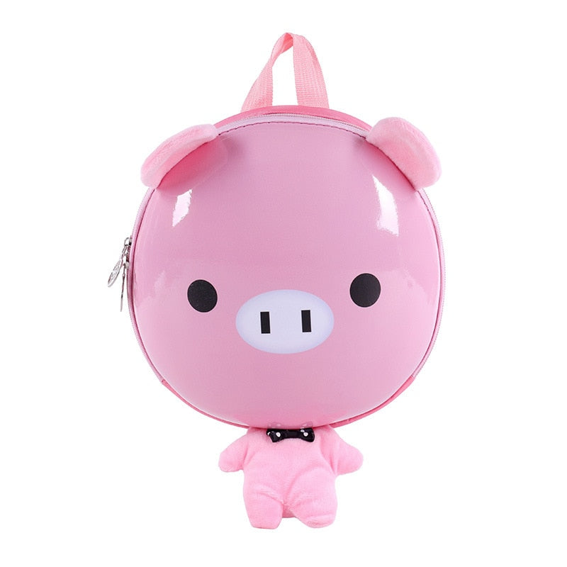 Cute Cartoon Animal Eggshell Kindergarten Kids Backpack School Bag