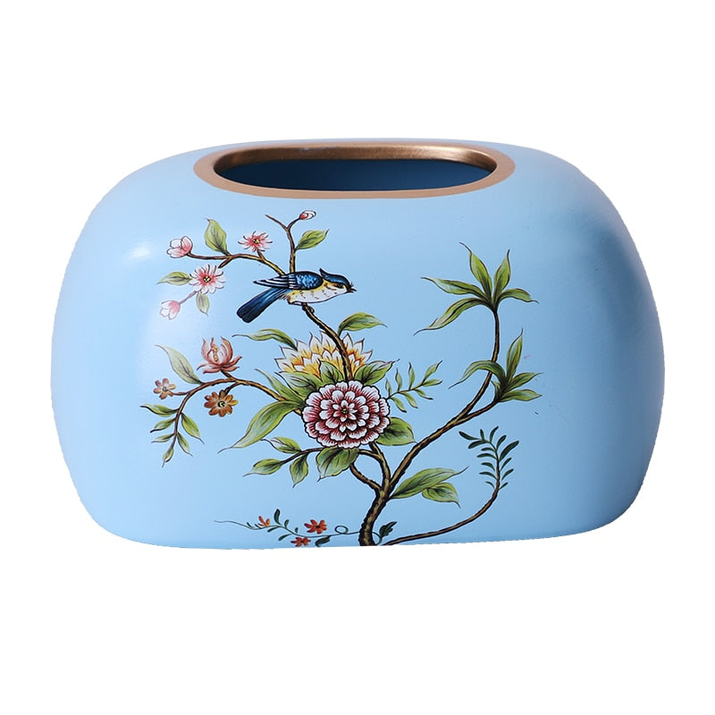 Beautiful Elegant Luxury Ceramics Tissue Box Holder