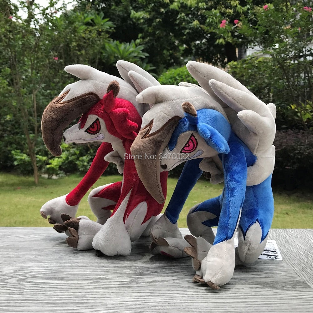 Midnight Lycanroc Shiny Night Pokemon Plush Stuffed Toy Doll
