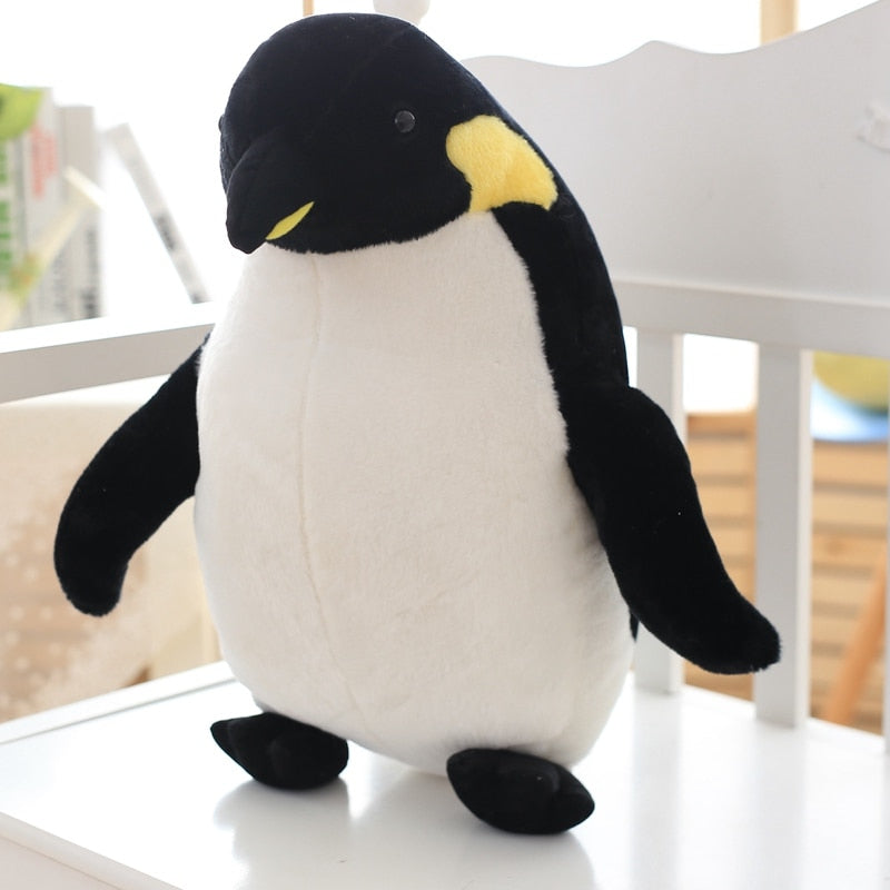 Lifelike Cuddly Penguin Stuffed Plush Pillow Doll Toy