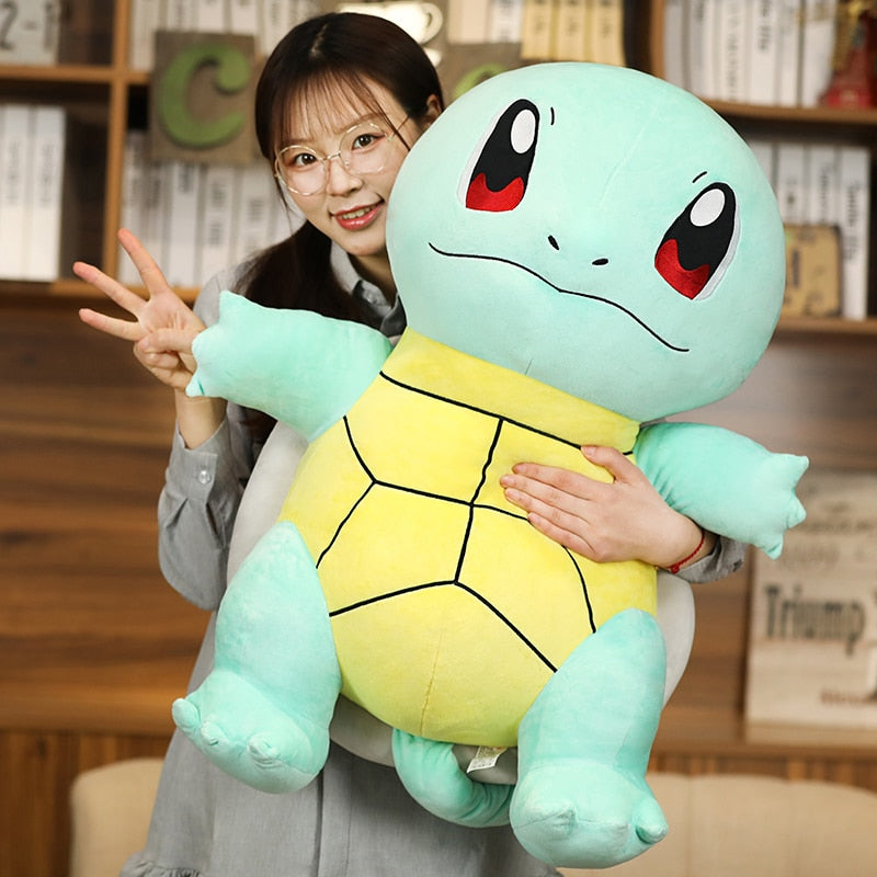 Anime Cartoon Squirtle Pokemon Plush Stuffed Doll Gift