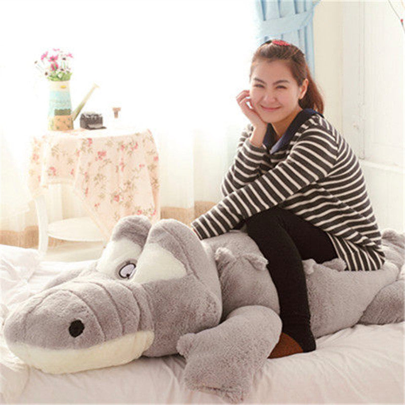 Giant Crocodile Lying Soft Plush Stuffed Pillow Dolls