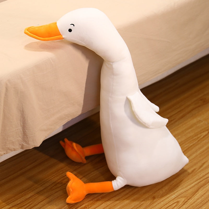 Cute Big Happy Goose Soft Plush Stuffed Pillow Doll Gifts