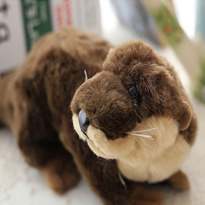 Lifelike Lutra Lontra 40cm Plush Stuffed Doll Toy