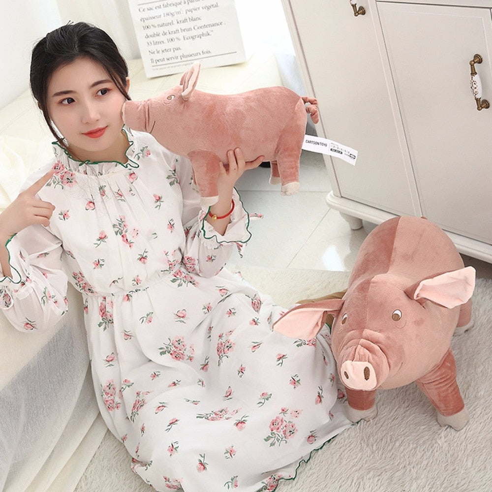 Simulation Piglet Pig Plush Soft Plush Stuffed Doll Gift for Kid