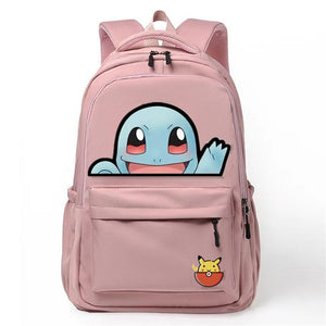 Anime Pocket Monsters Pokemon Casual Light Weight School Bag Backpack