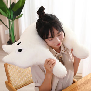 Cute Cuddly Long Cat Plushie Stuffed Doll Gift