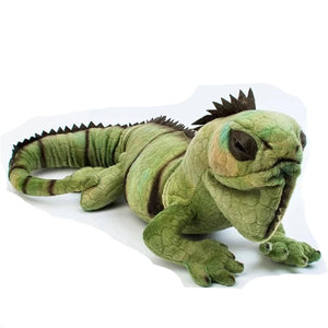 Lifelike Simulation Green Lizard Iguana Plushie Plush Stuffed Doll Toy Gifts