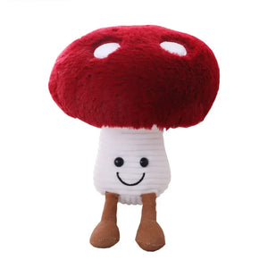 Cute Cartoon Mushroom Soft Plush Stuffed Doll Gift