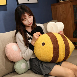 Cute Butterfly Beetle Bee Soft Plush Stuffed Cushion 
 Pillow Doll