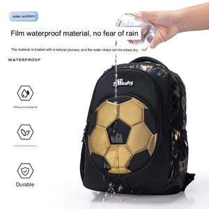 Soccer Football Backpack School Bag for Teenage Boy