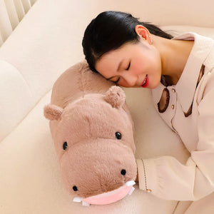 Cute Baby Pygmy Hippo Soft Plush Stuffed Doll Gift