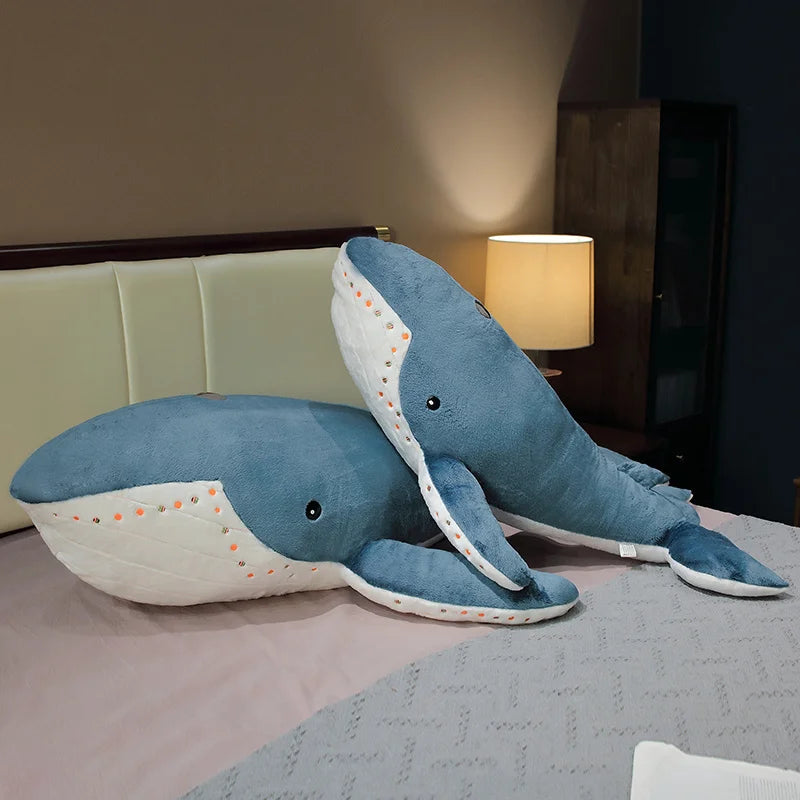 Cute Simulation Hammerhead Shark Whale Soft Plush Stuffed Soft Pillow Cushion Doll Gift