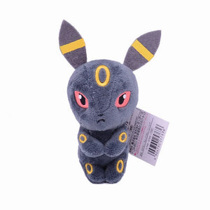 9 Pcs/Sets Pokemon Anime Eevee Umbreon Flareon Vaporeon Glaceon Jolteon Espeon Leafeon Sylveon 10cm Mini Plush Doll Keychain