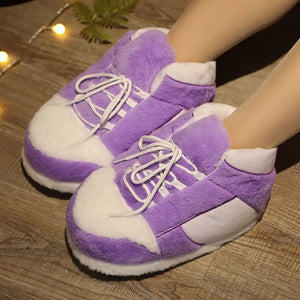 Fatty Big Warm Winter Foam Indoor Slippers Shoes