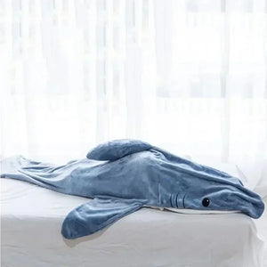 Cartoon Shark Blanket Cover Sleeping Bag Pajamas Jumpsuit Cosplay Costume