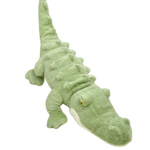 Cute Light Green Crocodile Alligator Large Size Soft Plush Stuffed Pillow Doll Gift