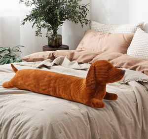 Cute Sausage Dog Soft Plush Stuffed Long Pillow Doll Dachsund Lover Gift