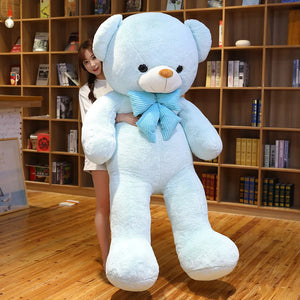 Lovely Soft Teddy Bear Plushie with Scarf 90cm Doll Birthday Gift
